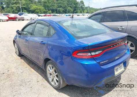 2013 Dodge Dart Sxt из США, поврежденный, VIN 1C3CDFBA0DD343081